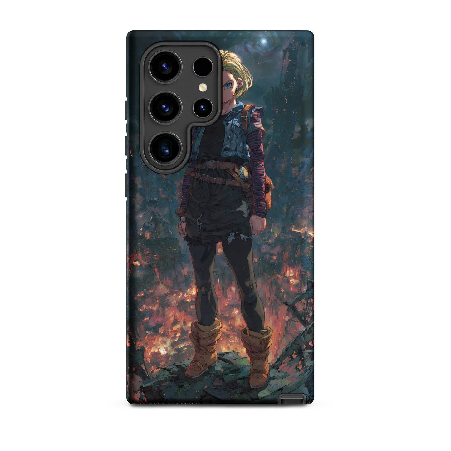 Android 18 Dragon Ball Z Anime Tough case for Samsung® - Chromavolt