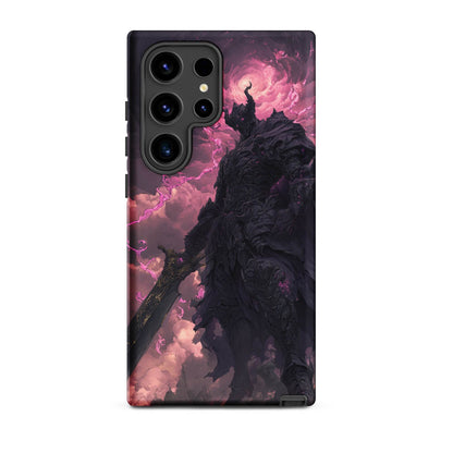 Dark Elemental Knight, Original Anime Art Tough case for Samsung® - Chromavolt