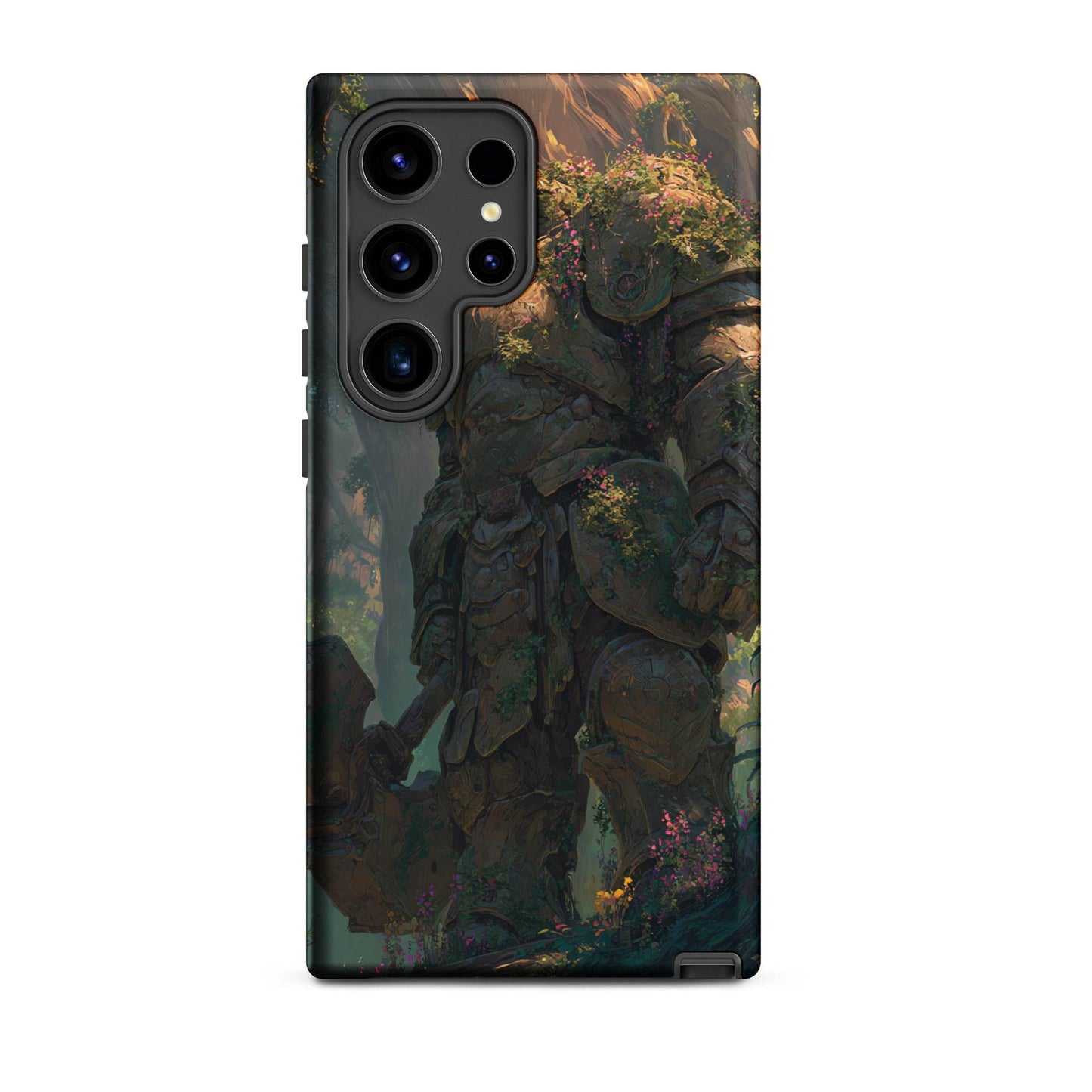 Earth Elemental Knight, Original Anime Art Tough case for Samsung® - Chromavolt