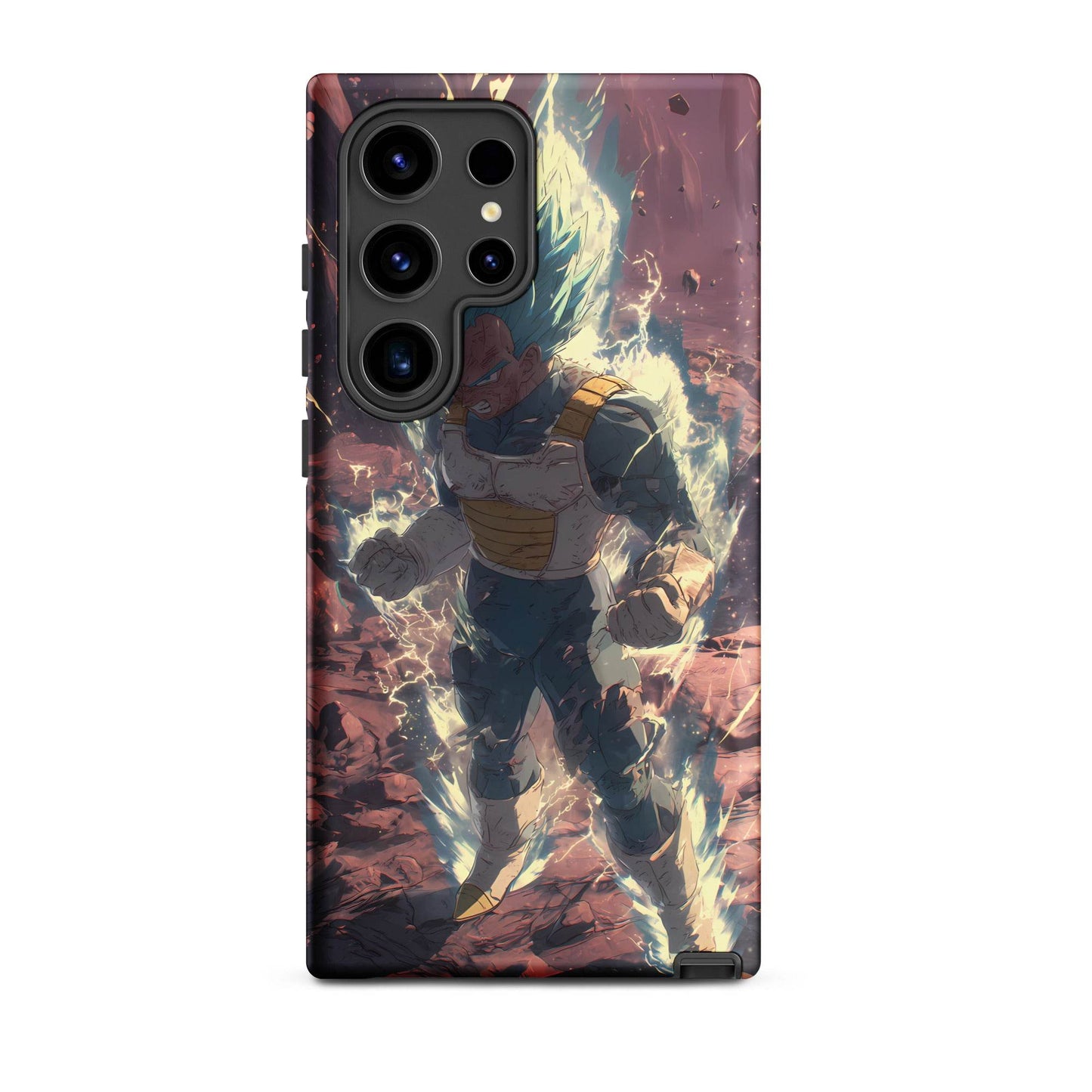Super Saiyan Blue Vegeta, Dragon Ball Super Anime Fan Art Tough case for Samsung® - Chromavolt