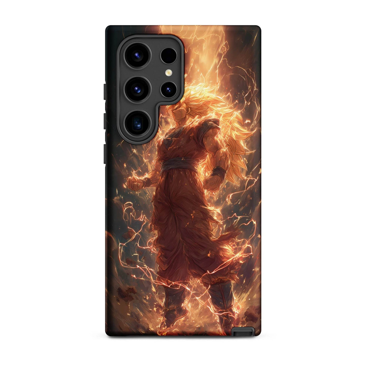 Super Saiyan 3 Goku, Dragon Ball Z Anime Fan Art Tough case for Samsung® - Chromavolt