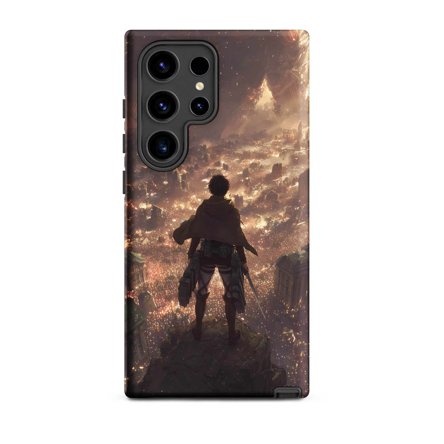 Eren Jaeger, Attack On Titan Anime Fan Art Tough case for Samsung® - Chromavolt