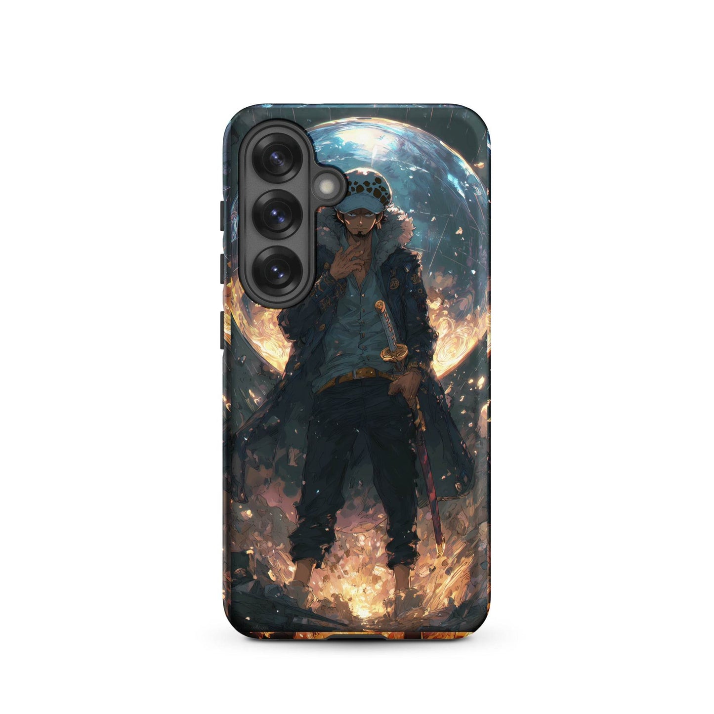 Trafalgar D. Water Law, One Piece Anime Tough case for Samsung® - Chromavolt