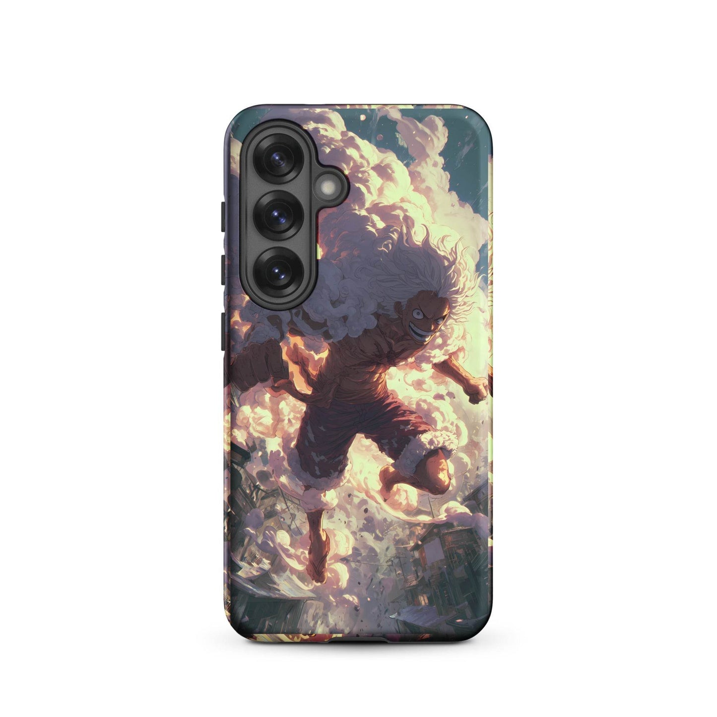 Monkey D Luffy Gear 5 Sun God Nika, One Piece Tough case for Samsung® - Chromavolt
