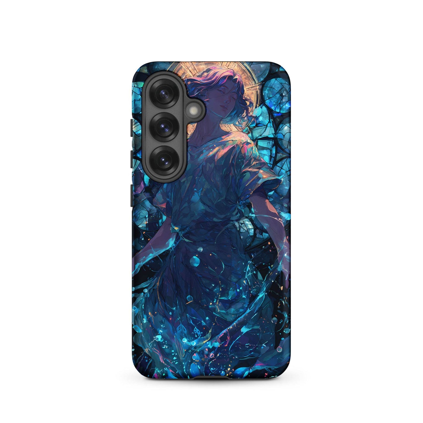 Aquarius Zodiac Sign Fan Art Tough case for Samsung® - Chromavolt