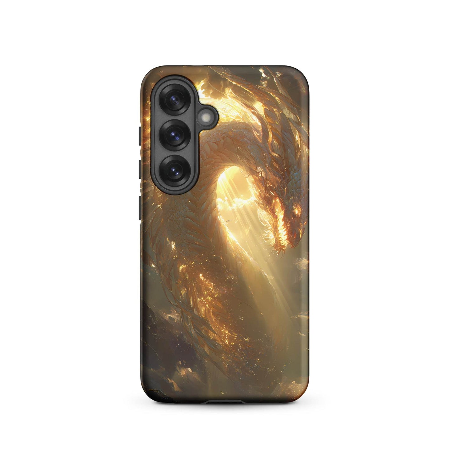Light Dragon: The Celestial Flame Tough case for Samsung® - Chromavolt