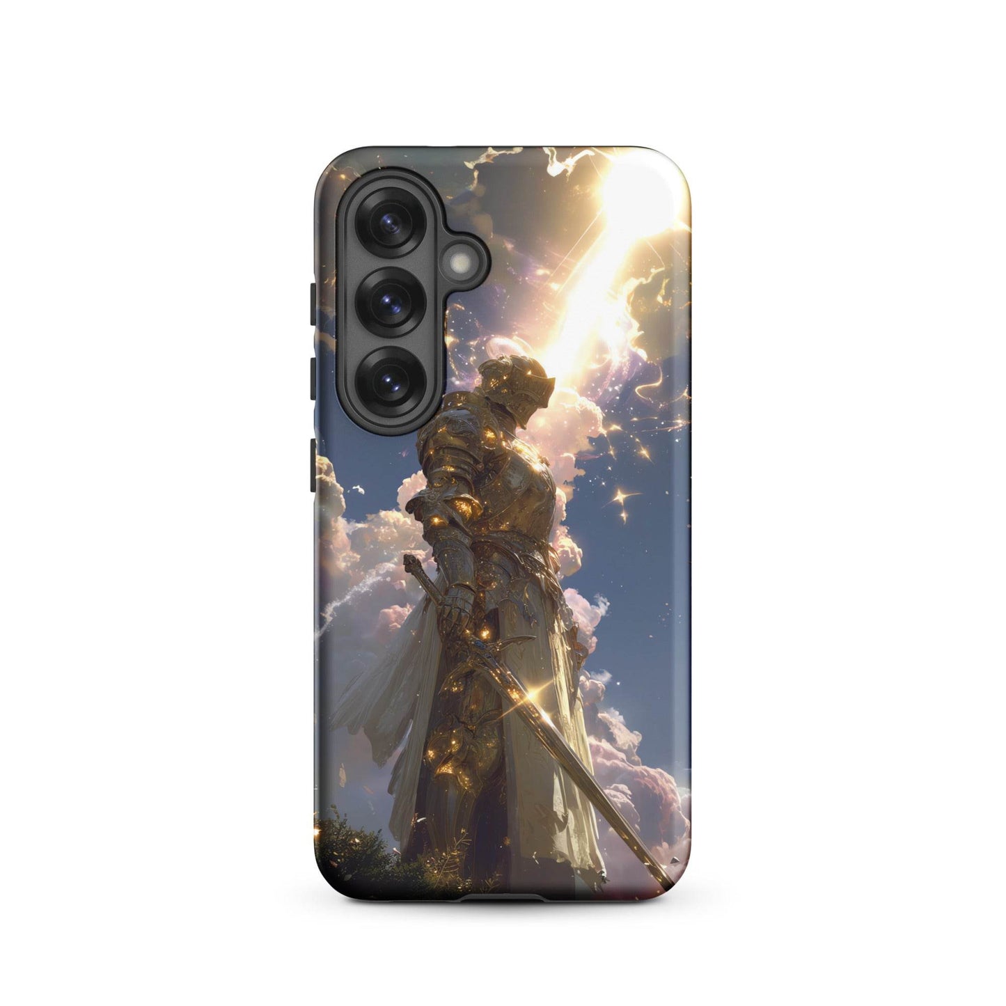 Light Elemental Knight, Original Anime Art Tough case for Samsung® - Chromavolt