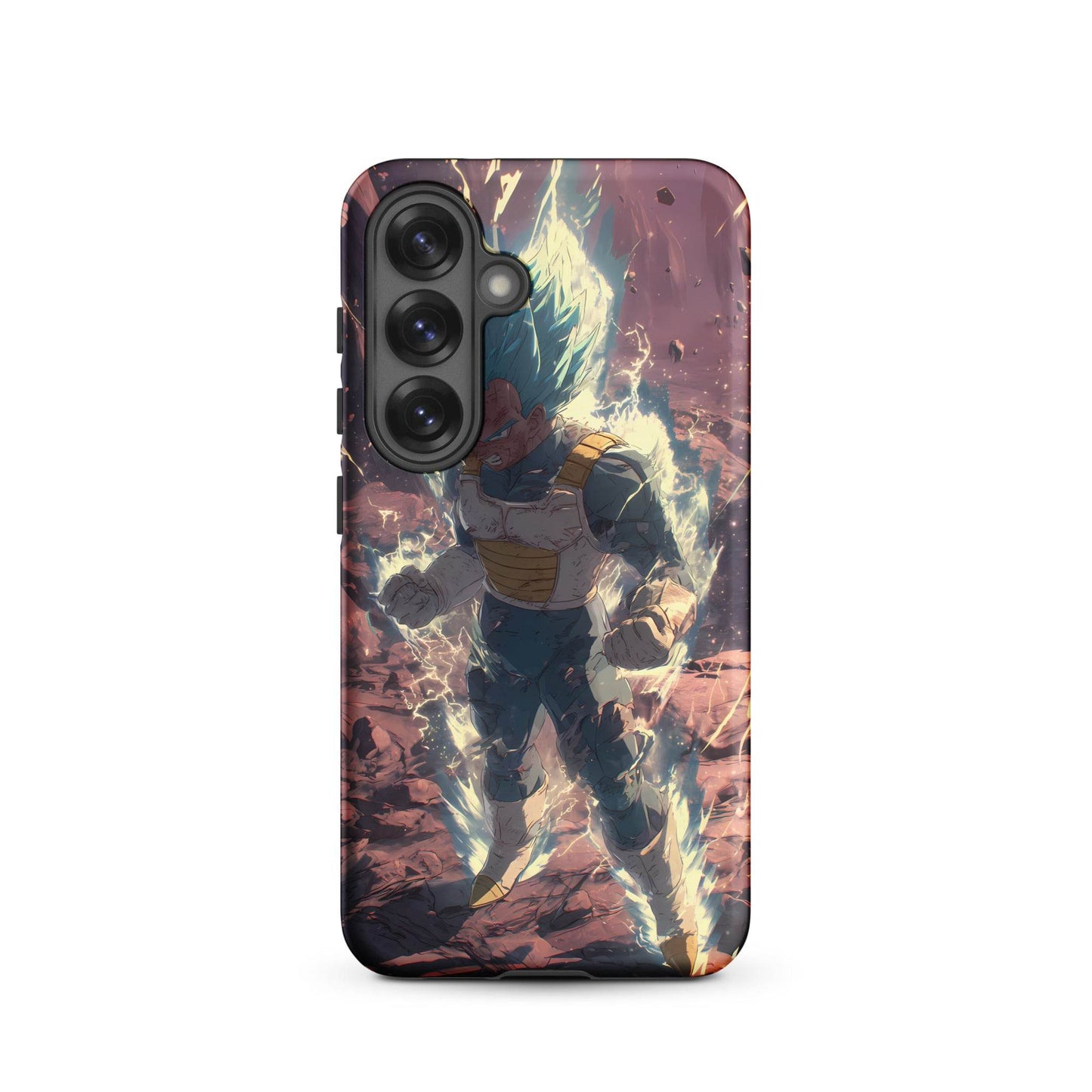 Super Saiyan Blue Vegeta, Dragon Ball Super Anime Fan Art Tough case for Samsung® - Chromavolt