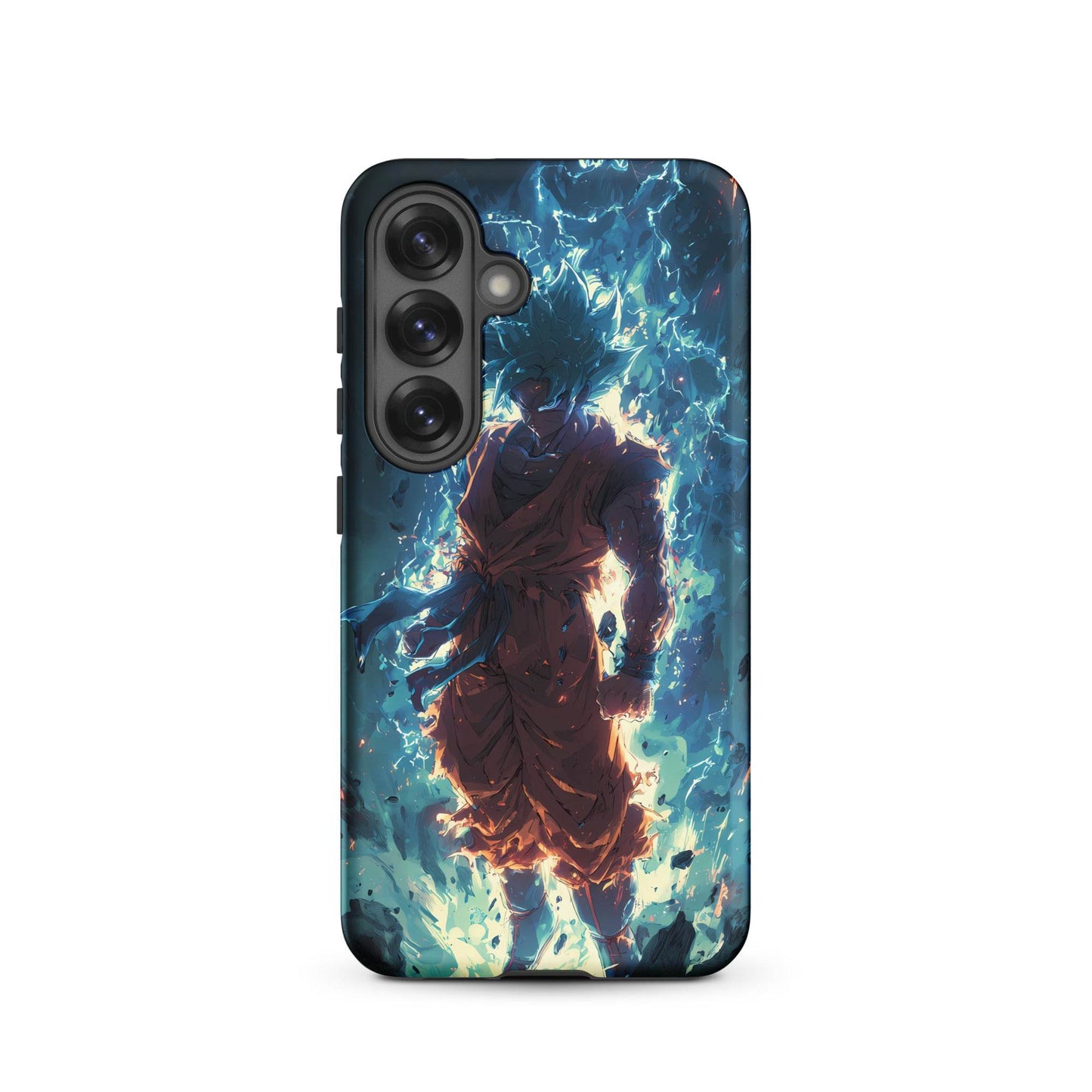 Super Saiyan Blue Goku, Dragon Ball Super Anime Fan Art Tough case for Samsung® - Chromavolt