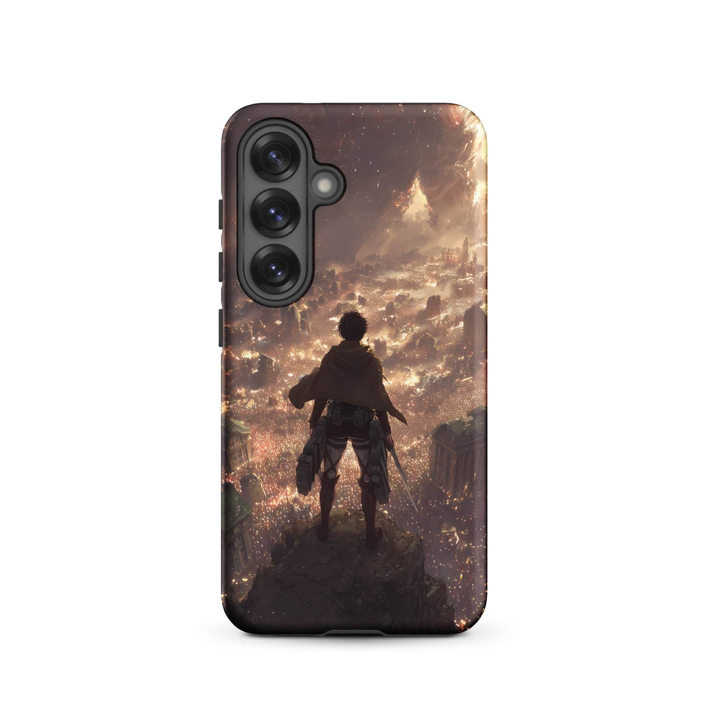 Eren Jaeger, Attack On Titan Anime Fan Art Tough case for Samsung® - Chromavolt