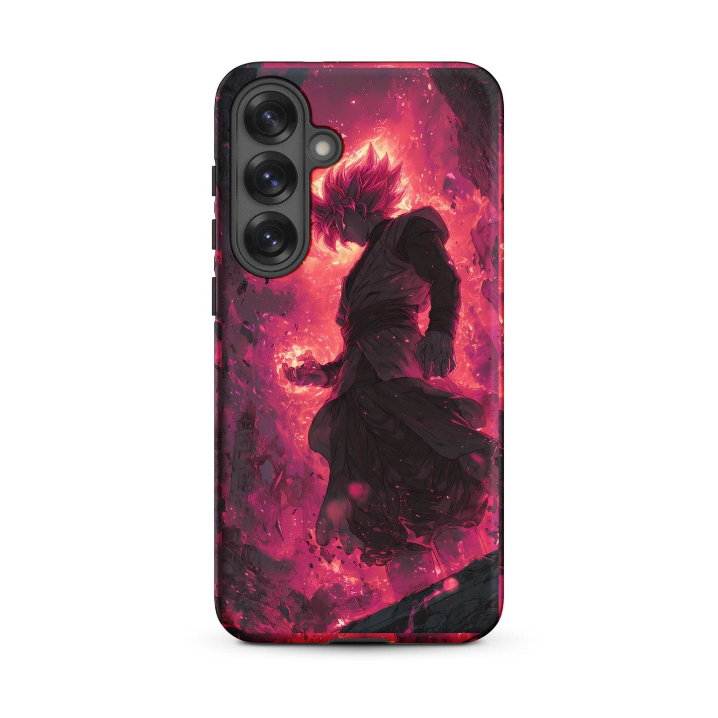 Zamasu Goku Black, Pink Rose Super Saiyan Dragon Ball Tough case for Samsung® - Chromavolt