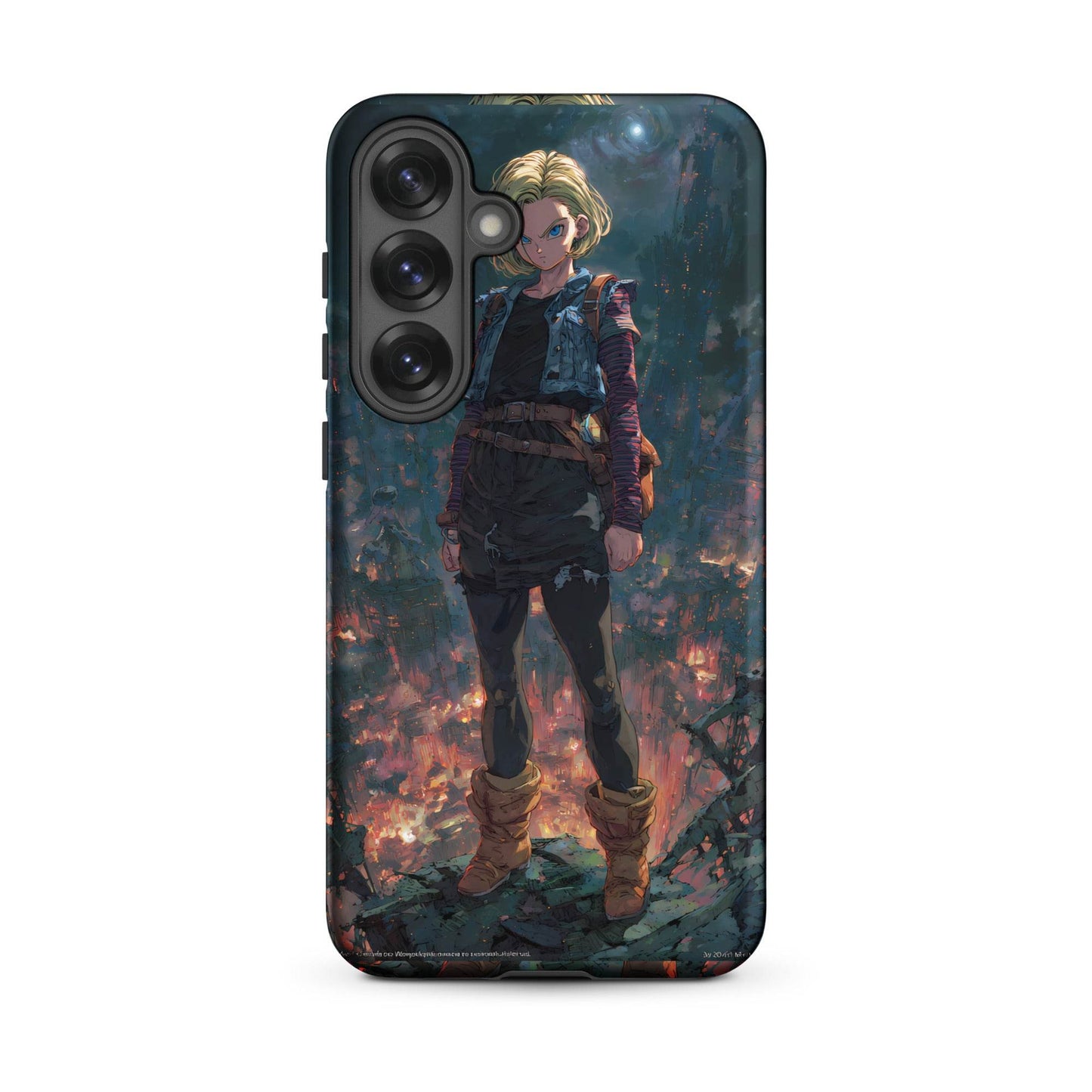 Android 18 Dragon Ball Z Anime Tough case for Samsung® - Chromavolt