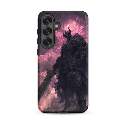 Dark Elemental Knight, Original Anime Art Tough case for Samsung® - Chromavolt