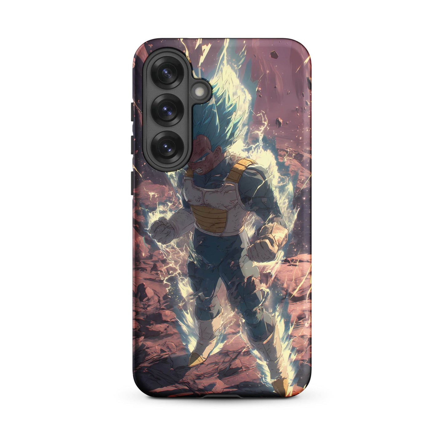 Super Saiyan Blue Vegeta, Dragon Ball Super Anime Fan Art Tough case for Samsung® - Chromavolt