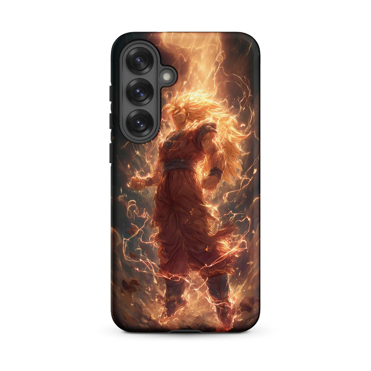 Super Saiyan 3 Goku, Dragon Ball Z Anime Fan Art Tough case for Samsung® - Chromavolt