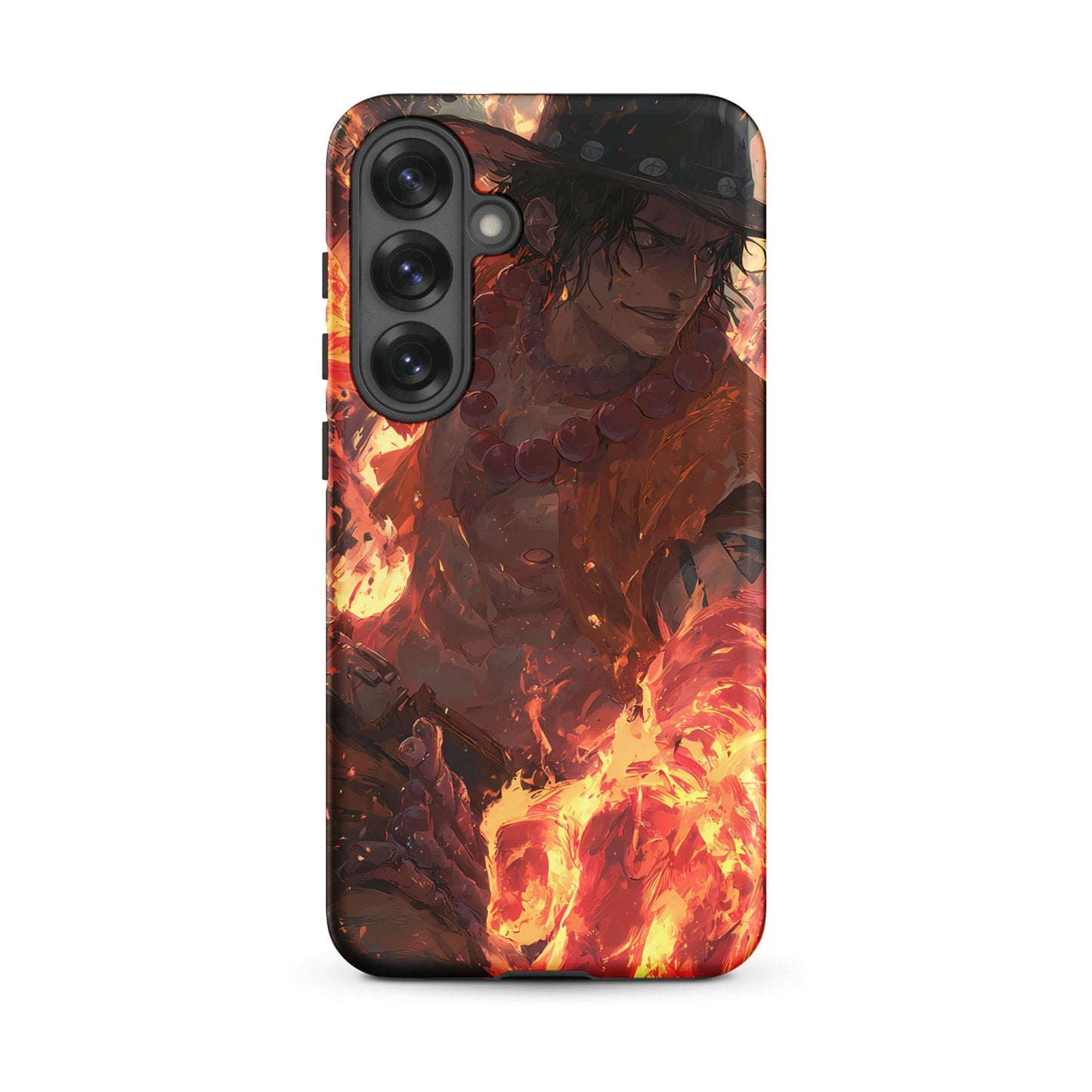 Fire Fist Ace, One Piece Portgas D. Ace Anime Fan Art Tough case for Samsung® - Chromavolt