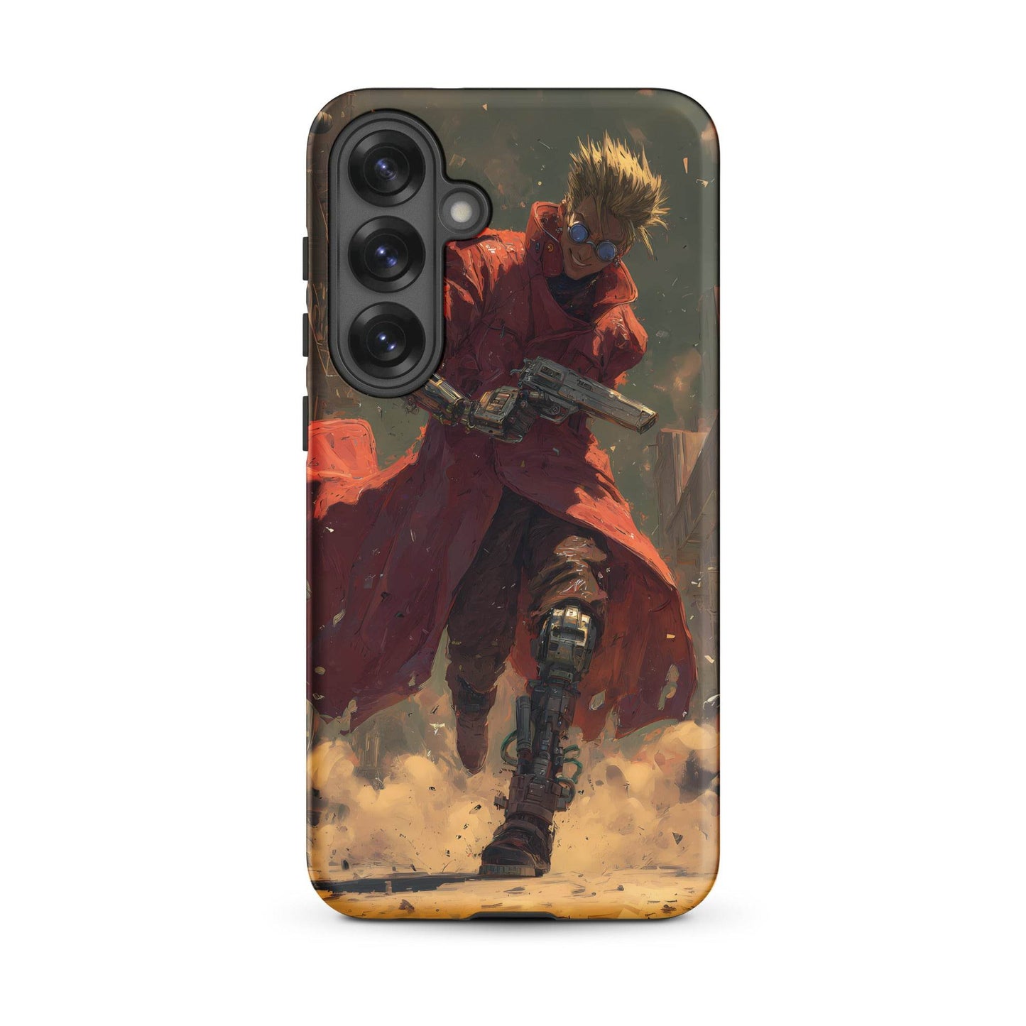Vash the Stampede, Trigun Anime Fan Art Tough case for Samsung® - Chromavolt