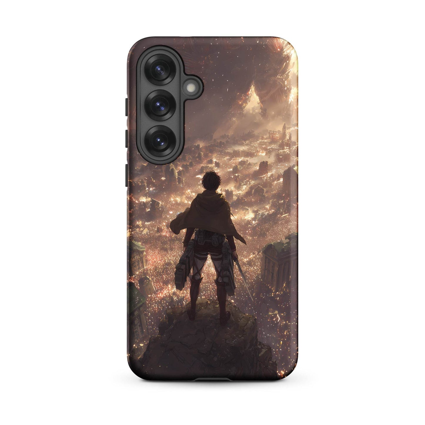 Eren Jaeger, Attack On Titan Anime Fan Art Tough case for Samsung® - Chromavolt