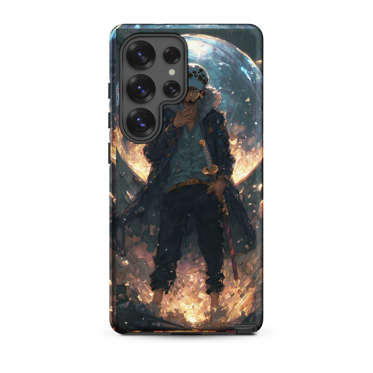 Trafalgar D. Water Law, One Piece Anime Tough case for Samsung® - Chromavolt