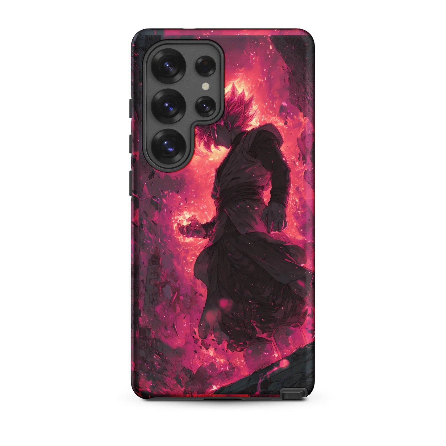 Zamasu Goku Black, Pink Rose Super Saiyan Dragon Ball Tough case for Samsung® - Chromavolt