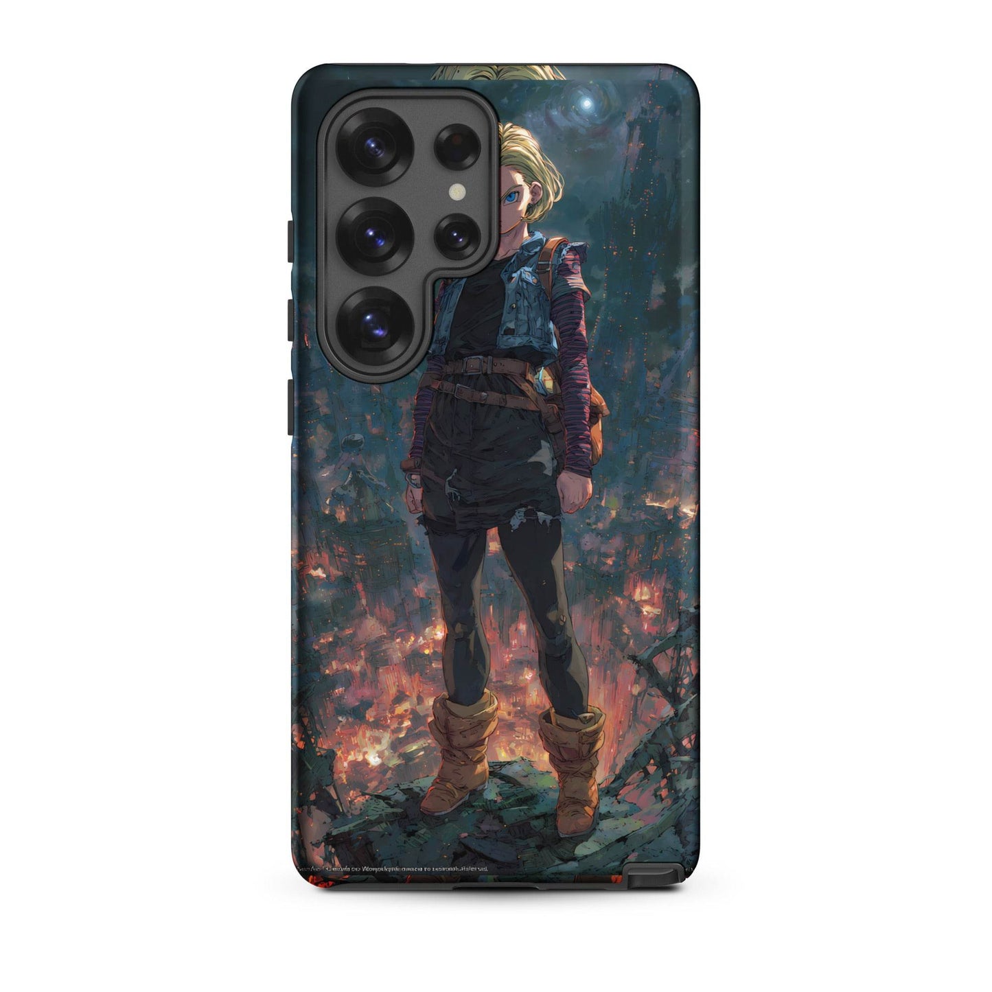 Android 18 Dragon Ball Z Anime Tough case for Samsung® - Chromavolt