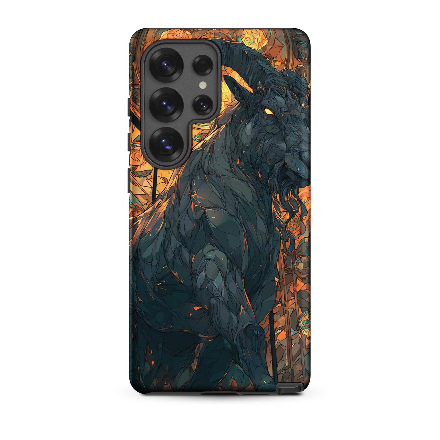 Capricorn Zodiac Sign Fan Art Tough case for Samsung® - Chromavolt