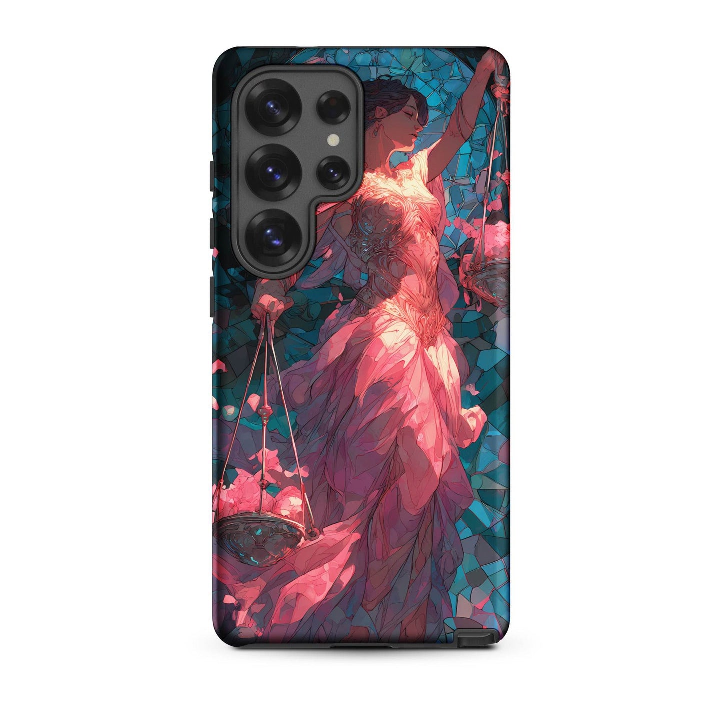 Libra Zodiac Sign Fan Art Tough case for Samsung® - Chromavolt