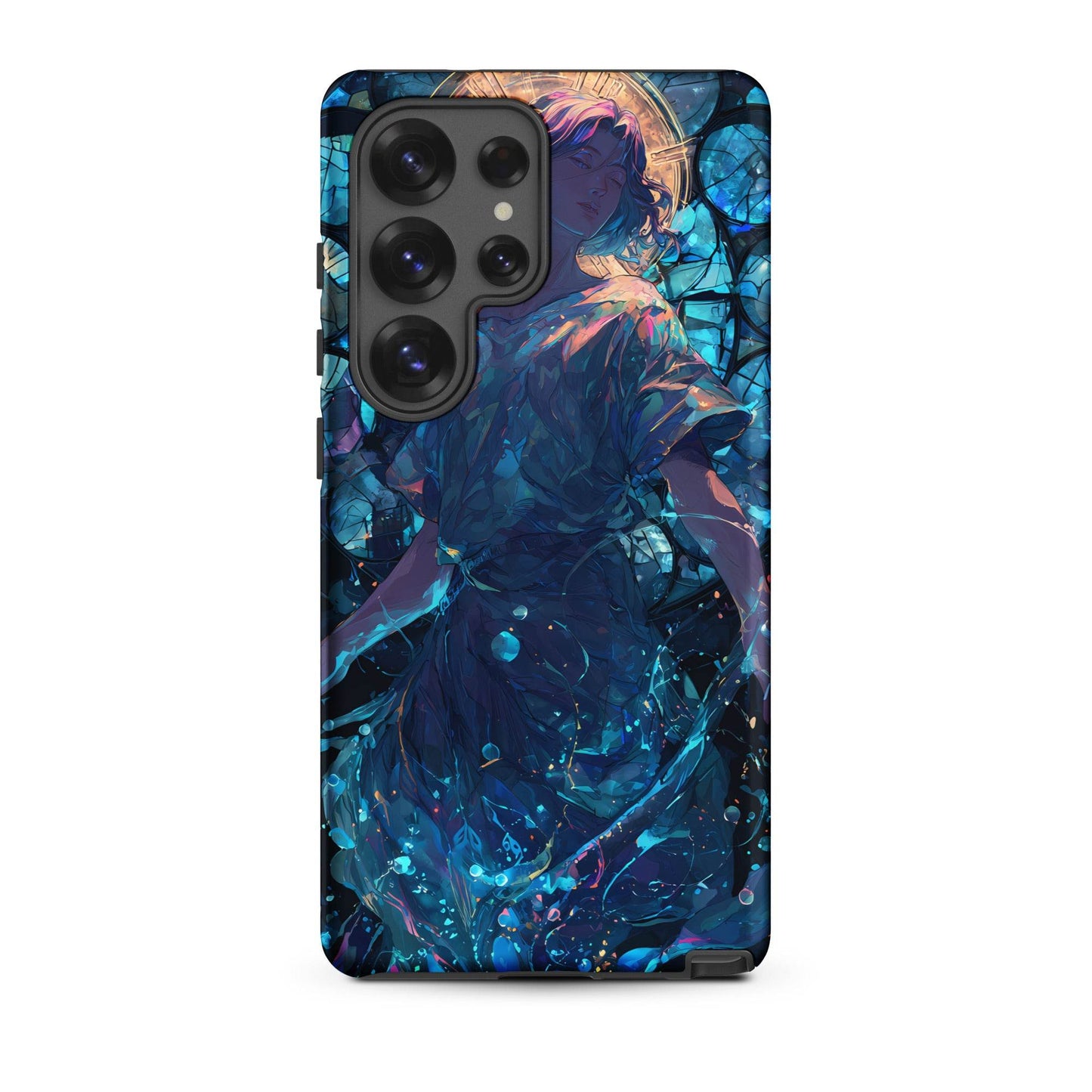 Aquarius Zodiac Sign Fan Art Tough case for Samsung® - Chromavolt