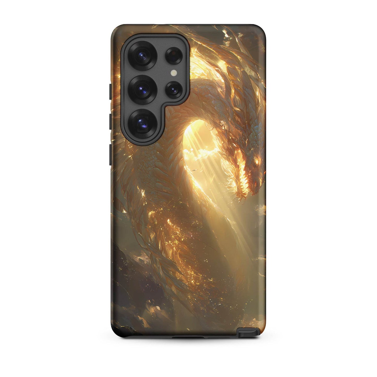 Light Dragon: The Celestial Flame Tough case for Samsung® - Chromavolt