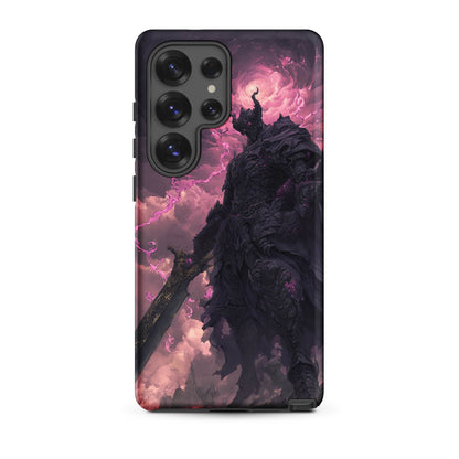 Dark Elemental Knight, Original Anime Art Tough case for Samsung® - Chromavolt