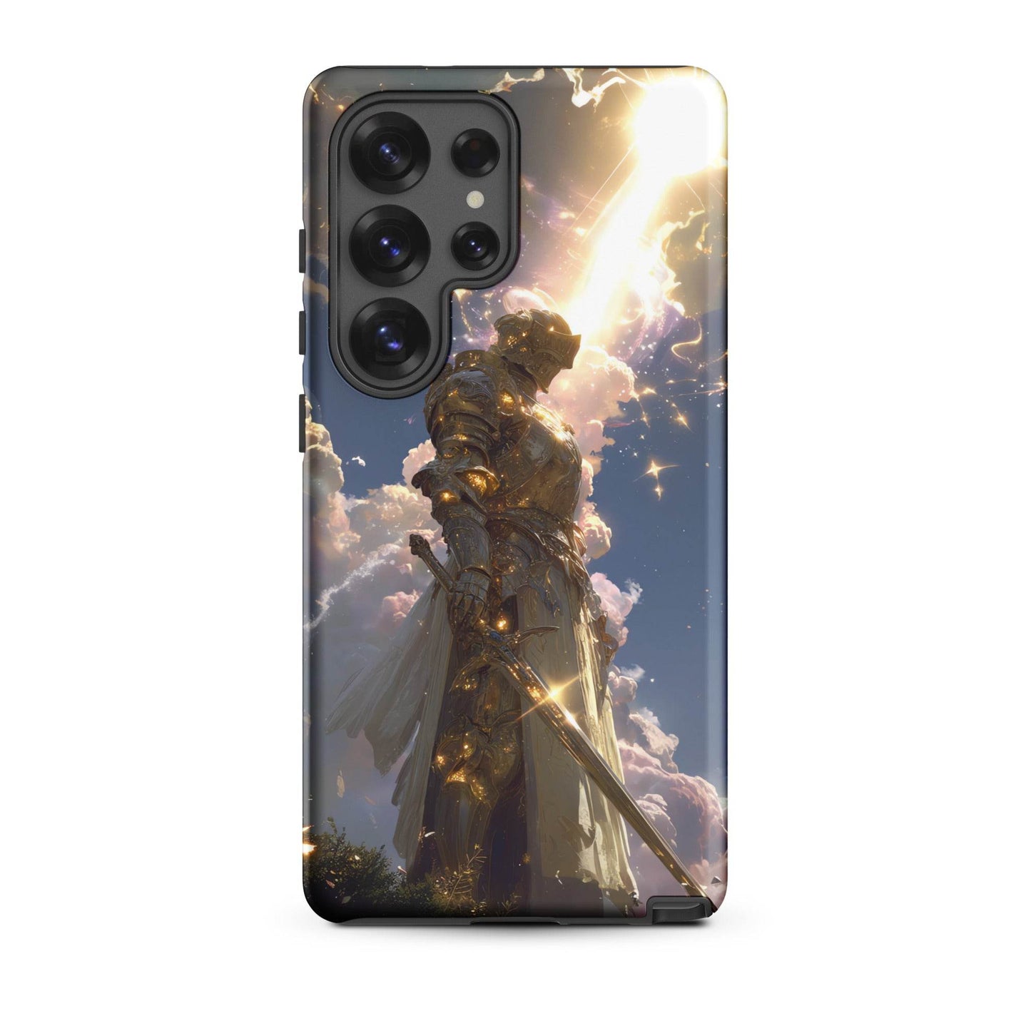 Light Elemental Knight, Original Anime Art Tough case for Samsung® - Chromavolt