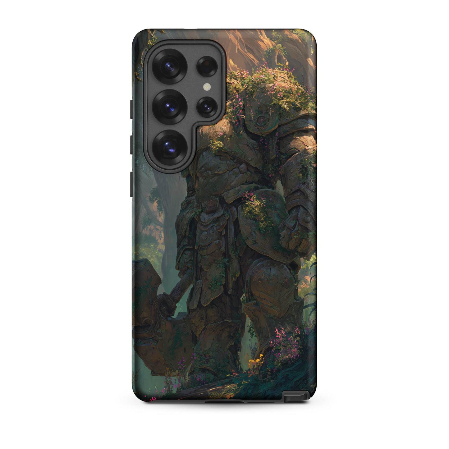 Earth Elemental Knight, Original Anime Art Tough case for Samsung® - Chromavolt