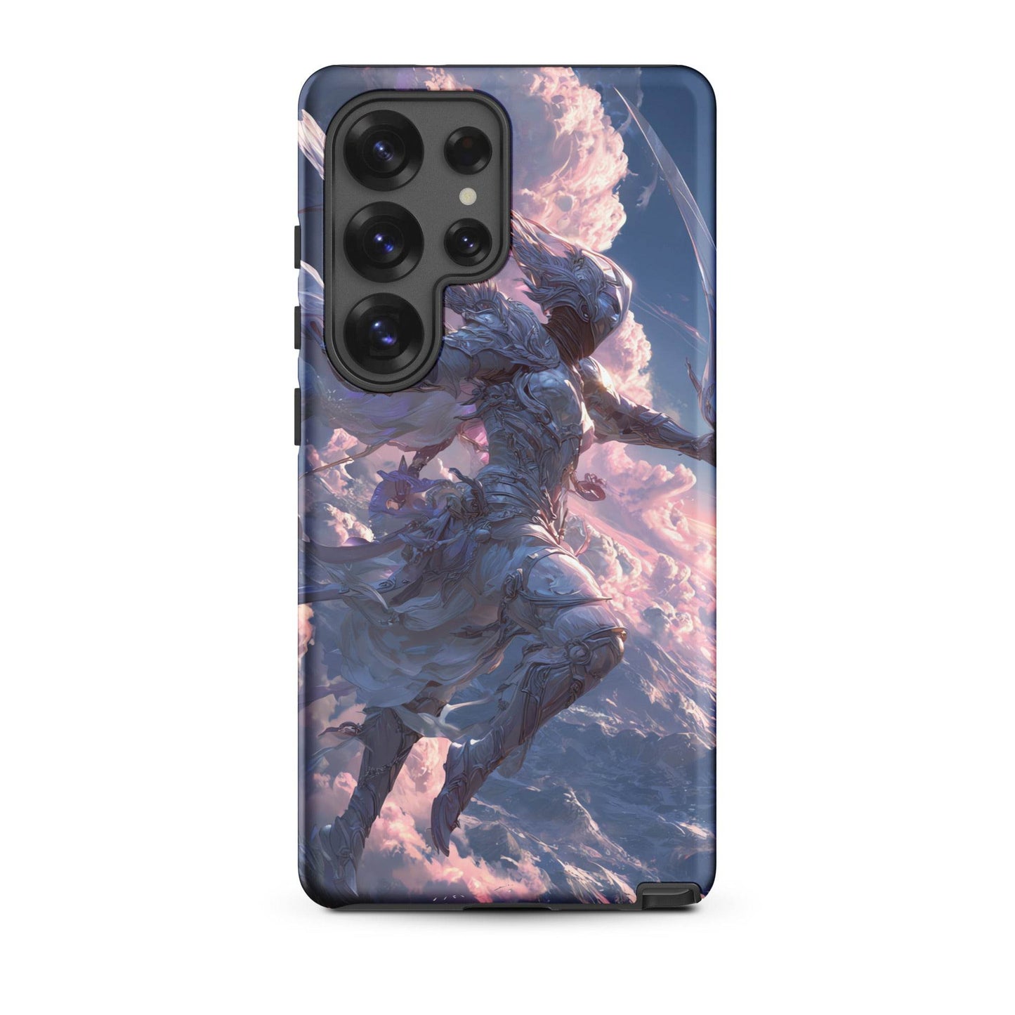 Wind Elemental Knight, Original Anime Art Tough case for Samsung® - Chromavolt