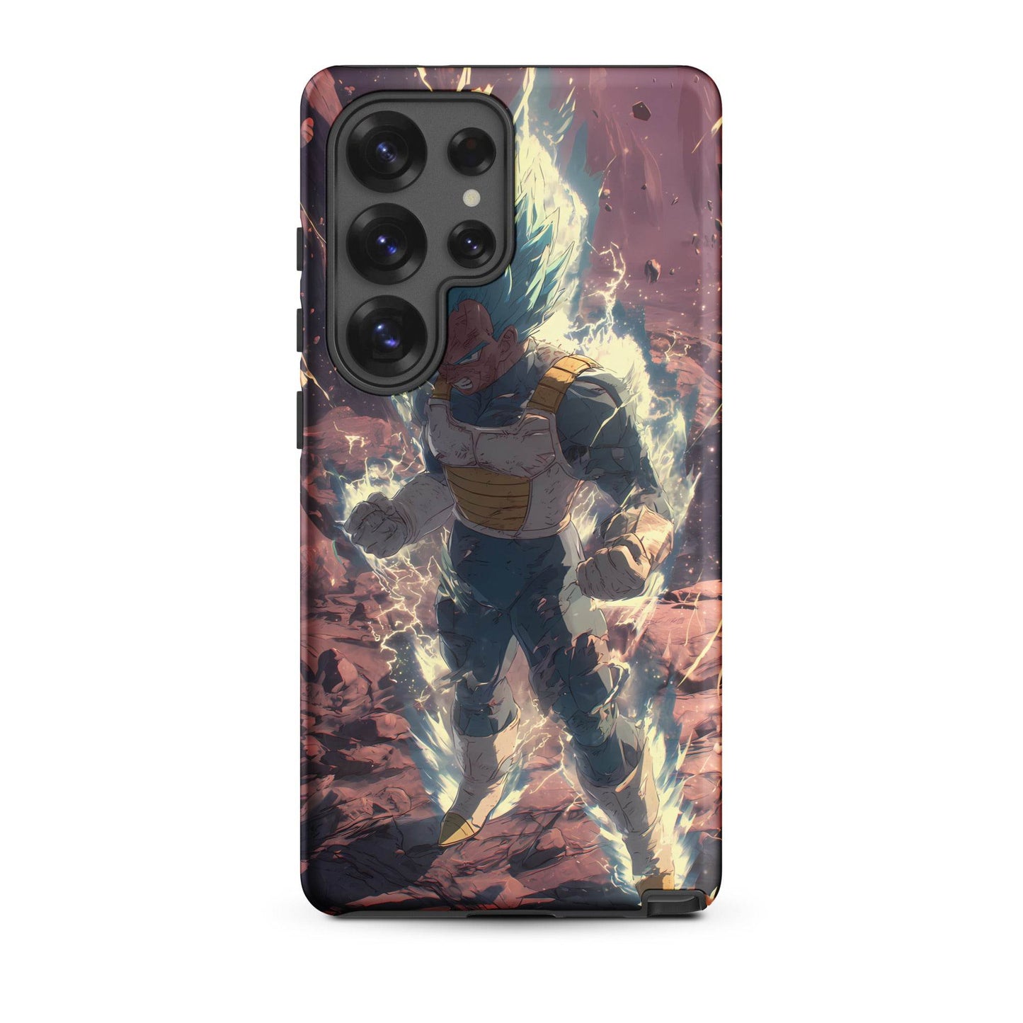 Super Saiyan Blue Vegeta, Dragon Ball Super Anime Fan Art Tough case for Samsung® - Chromavolt