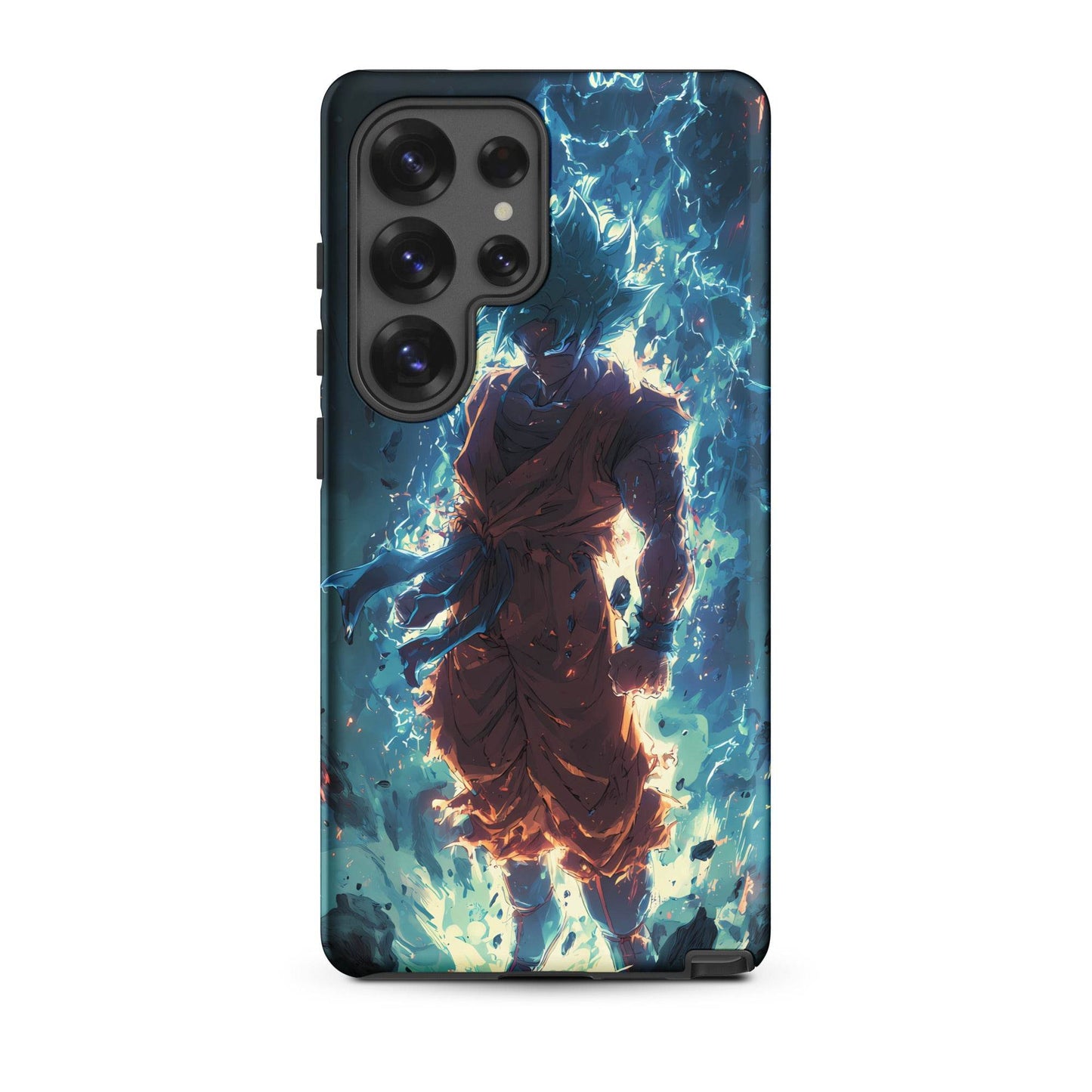 Super Saiyan Blue Goku, Dragon Ball Super Anime Fan Art Tough case for Samsung® - Chromavolt