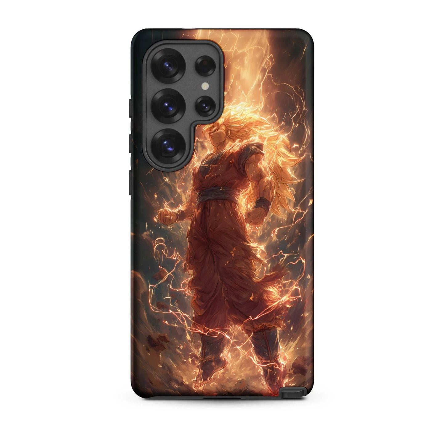 Super Saiyan 3 Goku, Dragon Ball Z Anime Fan Art Tough case for Samsung® - Chromavolt