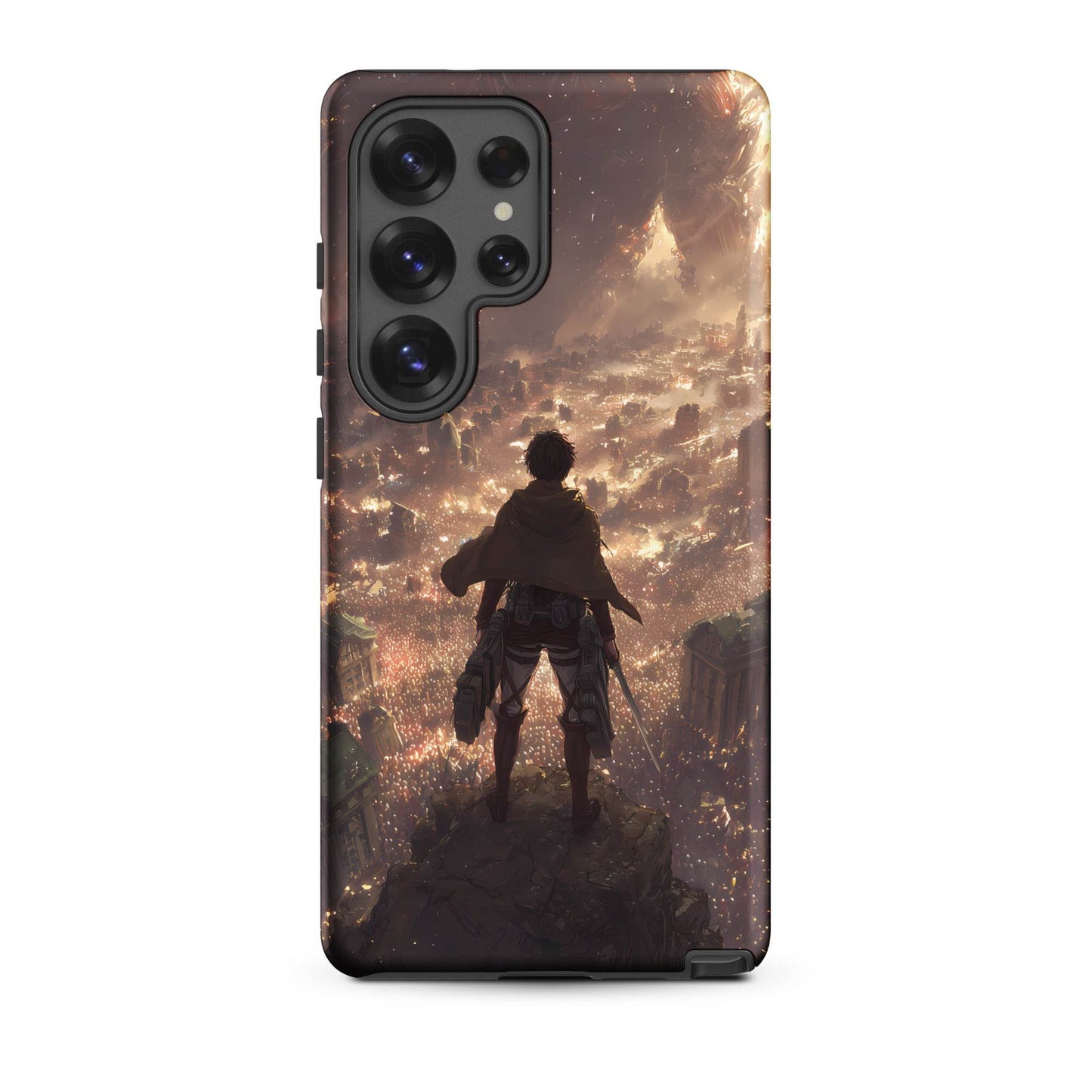 Eren Jaeger, Attack On Titan Anime Fan Art Tough case for Samsung® - Chromavolt